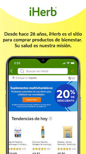 iHerb screenshot 1