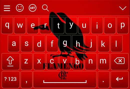 Flamengo Wallpaper Keyboard Themes screenshot 4