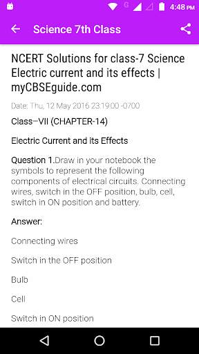 Class 7 Science Solutions screenshot 2