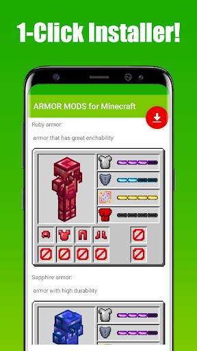 ARMOR MODS for Minecraft screenshot 4