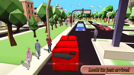 City Toon Bus Driving Game 2019 - bus simulator screenshot 6