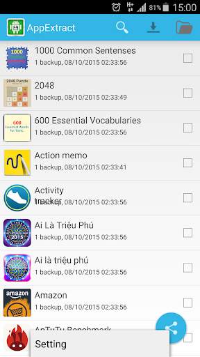 APK Extractor (Backup & Share) screenshot 4