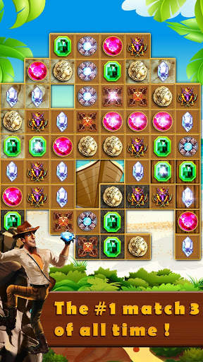 Match 3 Jewels - Legend Free Fall Indiana Games screenshot 3