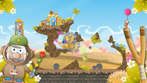 Slingshot Monsters - Angry Defenders Of Planet X screenshot 4