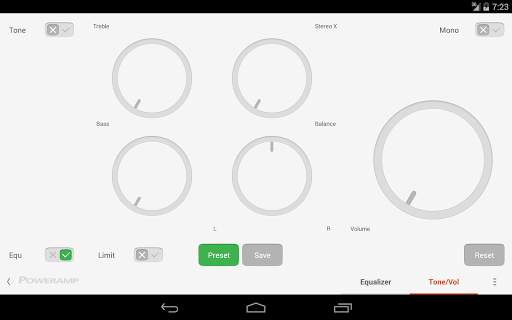 Skin for Poweramp Suru screenshot 13