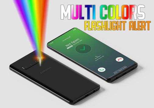 Color Phone flashlight -Color Call Flash Torch led screenshot 2