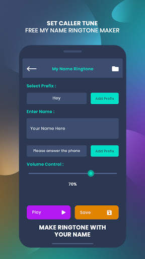 Set Caller Tune - Free My Name Ringtone Maker screenshot 5