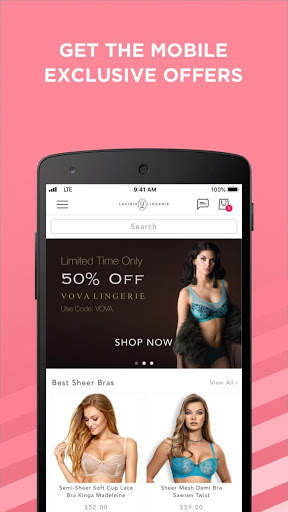 Lavinia Lingerie screenshot 1