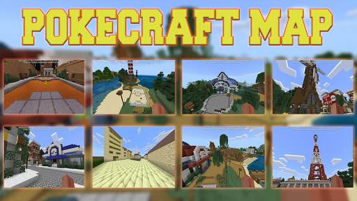 Mod Pokecraft Map for Minecraft screenshot 1