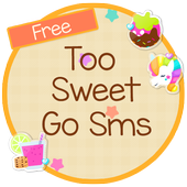 Too Sweet GO SMS icon