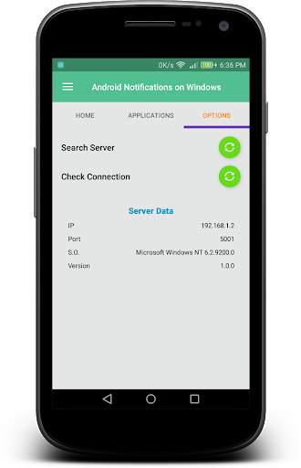 Notifications on Windows for Android screenshot 2