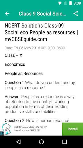 Social Science Class 9 screenshot 2