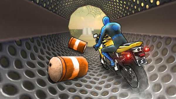 Spider Hero Racing : Bike Edition screenshot 4