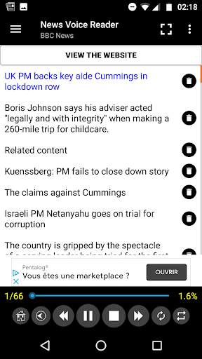 News Voice Reader screenshot 6