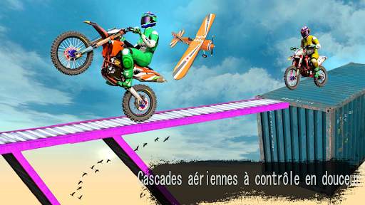moto bike stunt track game 3d screenshot 4