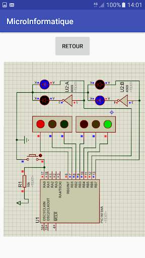 Microcontrôleur Pic 16F84 скриншот 1