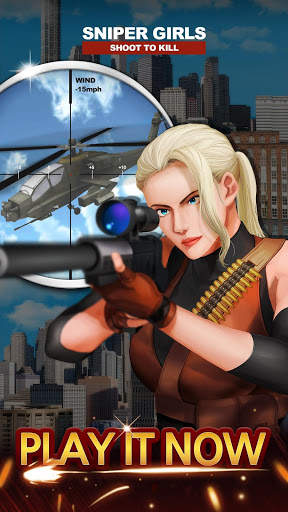 Sniper Girls - 3D Gun Shooting FPS Game screenshot 2