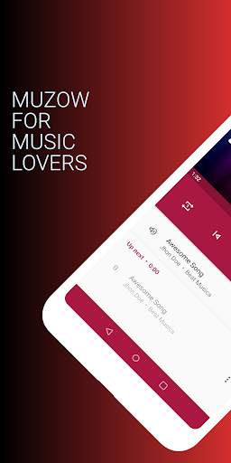 Muzow Music Player - Play Audio MP3 screenshot 1