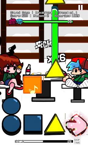 Squid FNF mod game screenshot 6