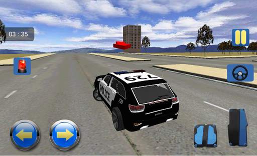 Police Car Driver Chase 3D screenshot 1