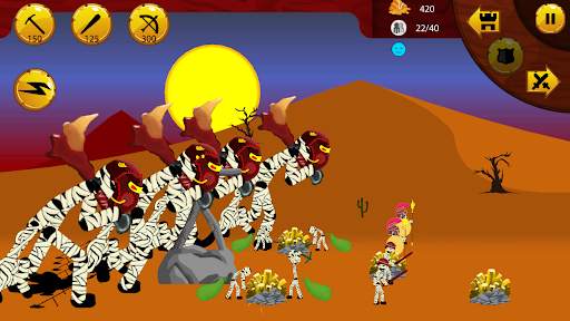 Stick Battle: Zombie War screenshot 1
