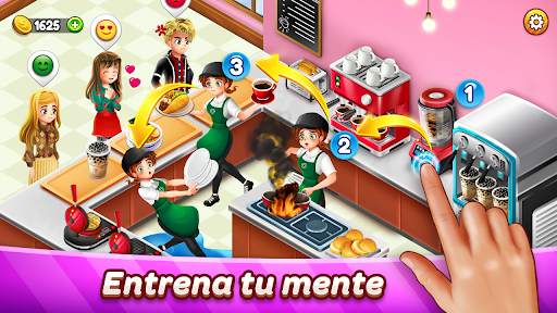Cafe Panic: Juego de Cocina screenshot 2