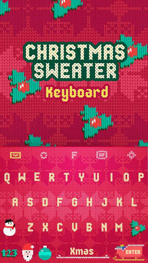 Christmas 2017 Christmas Theme Android Keyboard screenshot 1