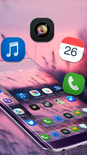 Sam Edge Phone Theme screenshot 1