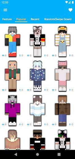 Cute Boy Skins for Minecraft PE screenshot 1
