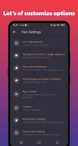 Yeni Launcher Prime - Clean, Fresh, Beautiful screenshot 8