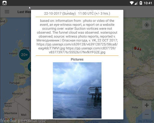 Alarms Extreme Weather EU скриншот 7