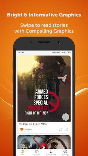 StoryPie - Stories and Facts app screenshot 1
