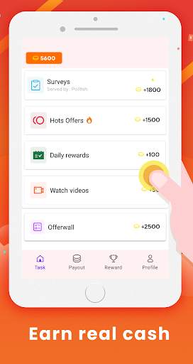 Earn Money & Rewards स्क्रीनशॉट 1