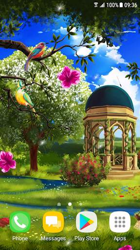 Spring Landscape Live Wallpaper screenshot 2