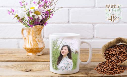 Photo Mug : Coffee Mug Photo Frames 1 تصوير الشاشة
