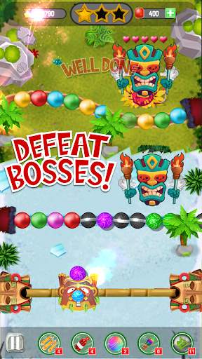 Jungle Marble Blast Games screenshot 3