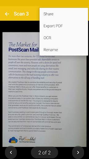 Docfy Lite - Scan to Fax screenshot 6