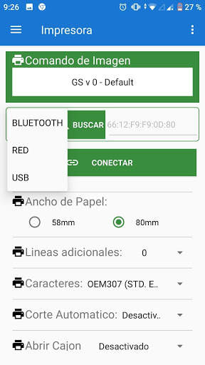 PrintDin ESC POS Print service Bluetooth Wifi/Net screenshot 5