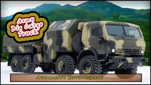 Army Truck Driver Cargo 3d screenshot 4