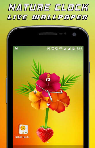 Nature Clock Live wallpaper screenshot 6