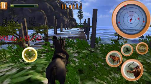 Jungle Animals Hunting Archery screenshot 2