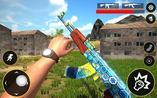 Bullet Fire Battleground 3D: Gun Shooting Mission screenshot 12