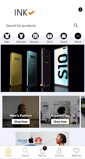 INK Online Shopping screenshot 1
