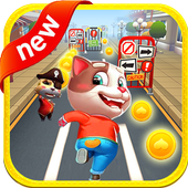 Talking Cat Run: Pet Runner - बिल्ली भागो icon