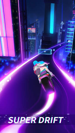 Beat Racing - permainan musik screenshot 1