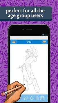 How To draw King Of Fighters screenshot 2