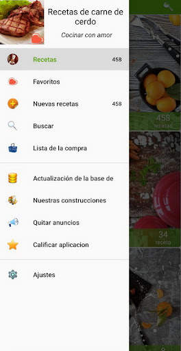 Recetas de carne de cerdo screenshot 2