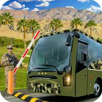 Drive Army Bus Transport Duty Us Soldier 2019 logo
