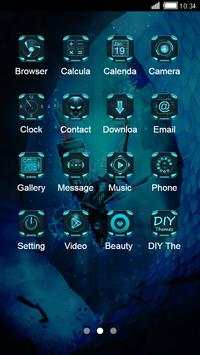Gaming Launcher Theme: Blue Lighting screenshot 2