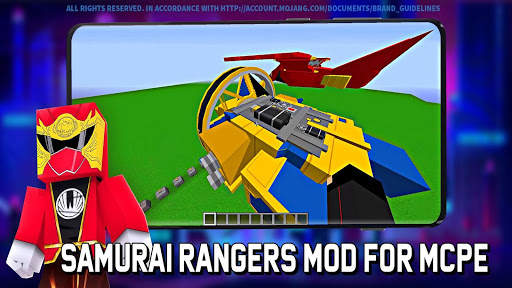 Mod Power Rangers For MCPE screenshot 1